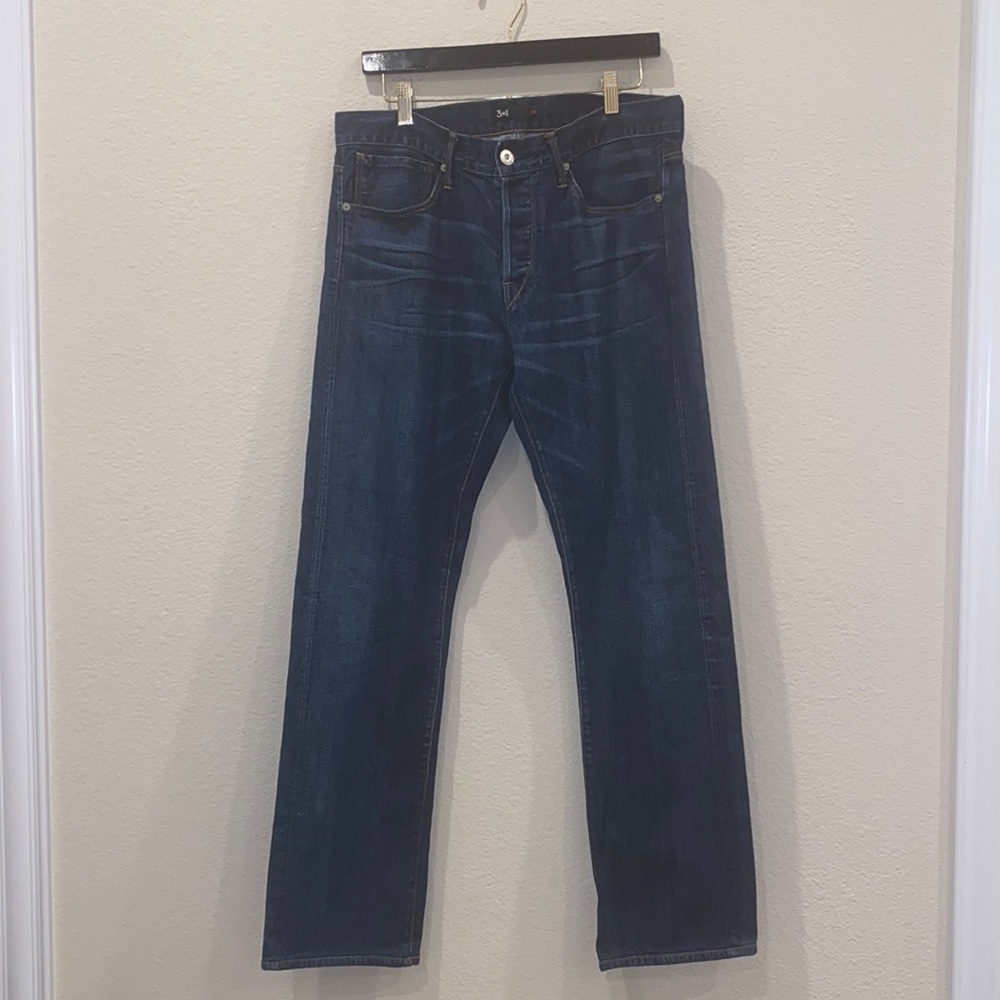 3x1 M4  Straight Jeans *Shortened- Men 34